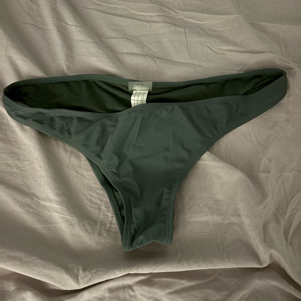 Hot Water Green Bikini Bottoms